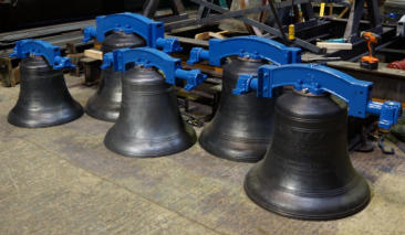 Churchdown bells 1 to 5