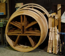The bell wheels and fittings